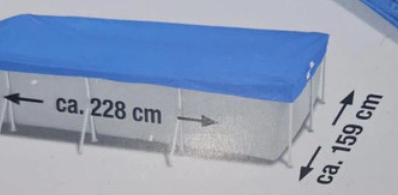 Pokrowiec, przykrycie, plandeka na basen prostokatny