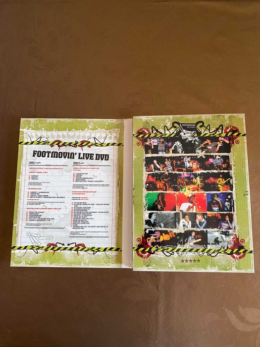 FOOTMOVIN' LIVE  - DVD - Ano de 2008