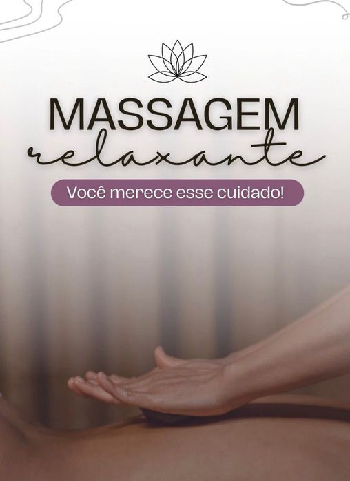 Massagem Relaxante - Um momento só seu
