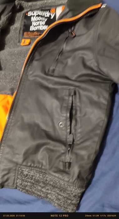 Куртка Superdry размер L черная