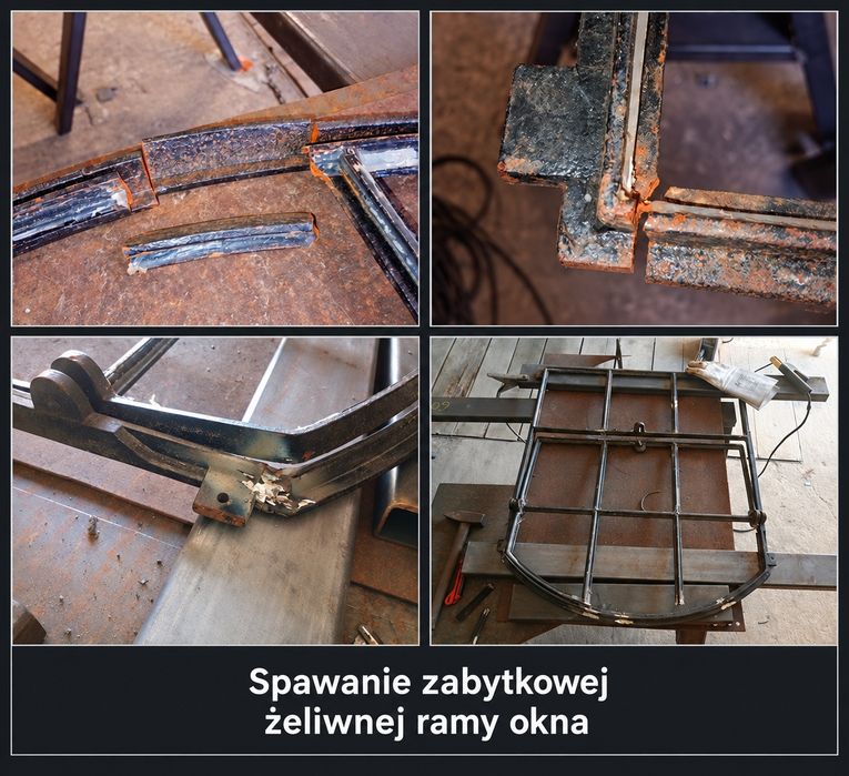 Usługi ślusarsko-spawalnicze, piaskowanie.