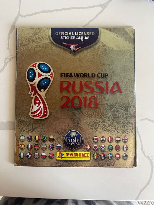 Álbum Panini Mundial 2018 Gold Edition Suíça Quase Completo - Edição Rara