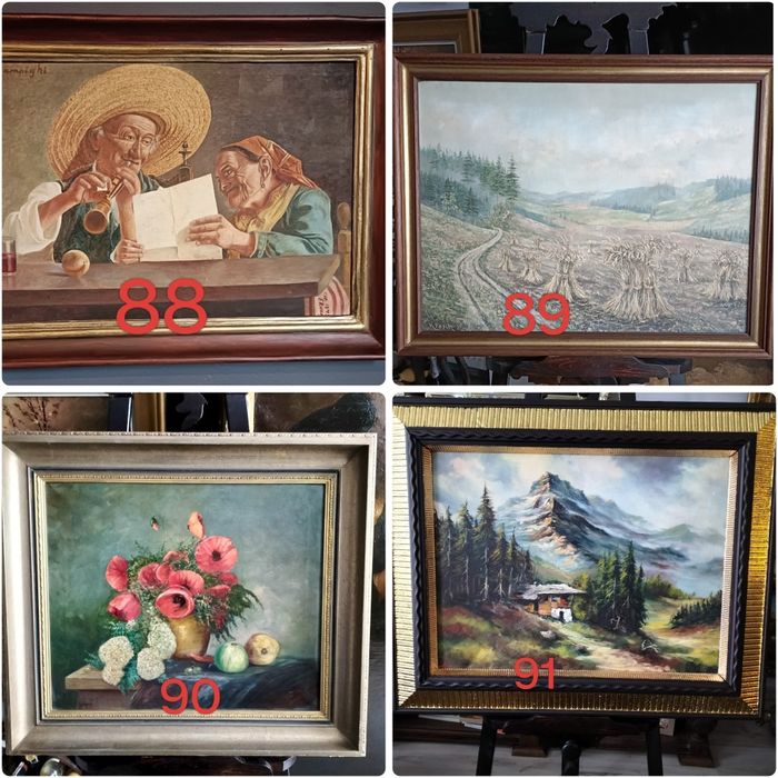 Pejzaż, portret, martwa natura - obraz olejny