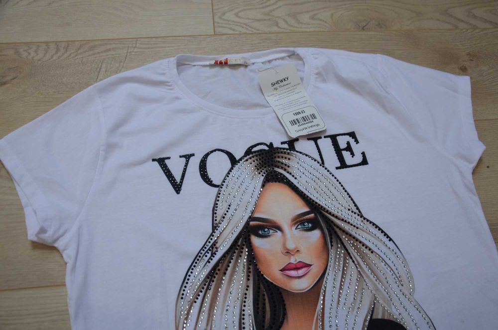 Футболка жіноча біла M XL