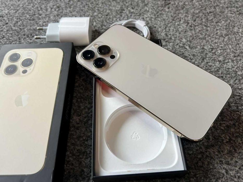iPhone 13 Pro Max 256GB GOLD ZŁOTY Rose Bateria 96% Gwarancja
