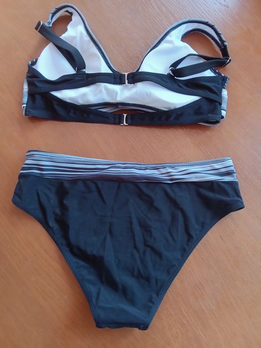 Kostium kąpielowy bikini modelujące pasy wysoki stan push up r.M/L. WDCD