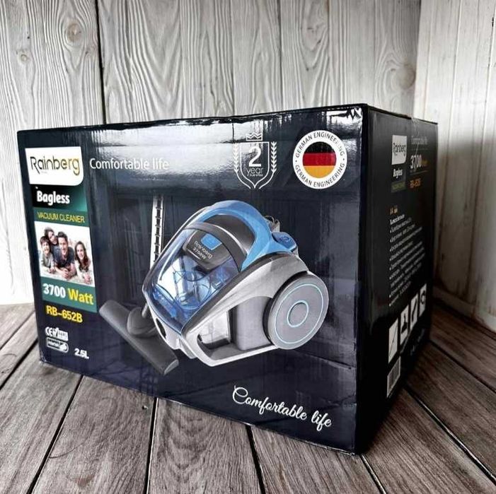 3700Вт пилосос контейнерний пилозбірник 2,5л пылесос без мешка