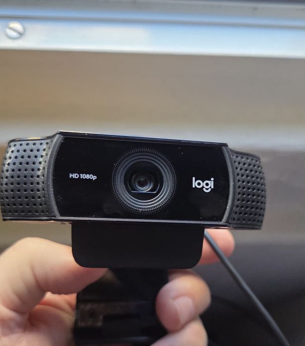 Logitech C922 Pro Stream HD 1080p + Tripé + Fatura e Garantia