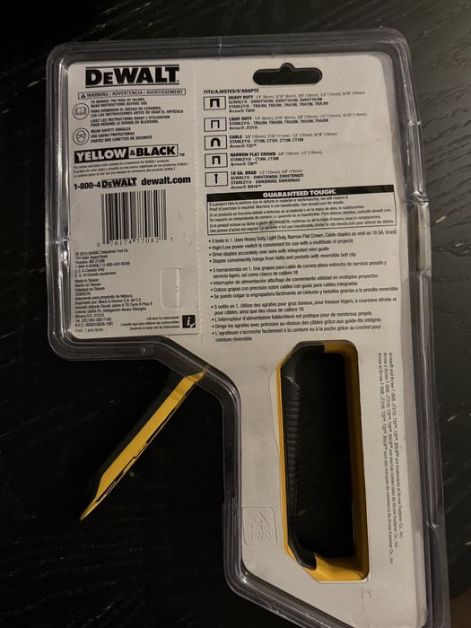 Мебельный степлер DE WALT