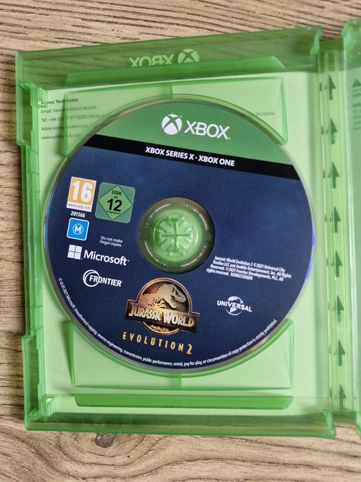 Jurassic World evolution 2 xbox