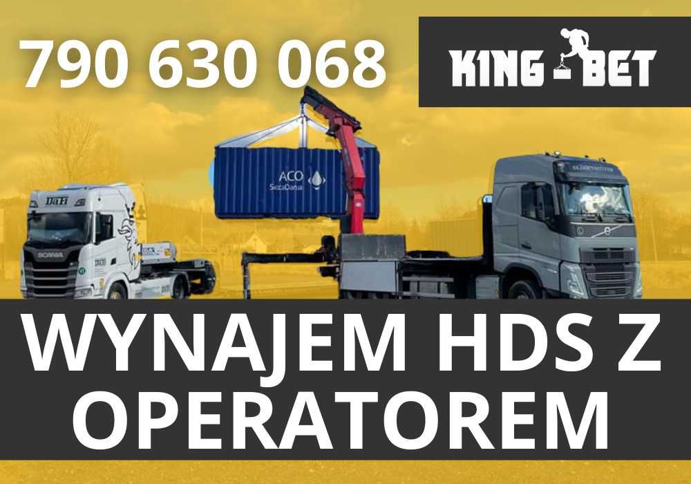 Wynajem HDS Końskie | Usługi budowlane | Transport z HDS