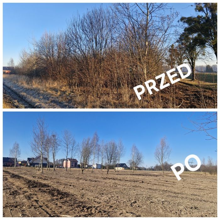 Mulczer wgłębny ,leśny, karczowanie  samosiejek, czyszczenie działek,