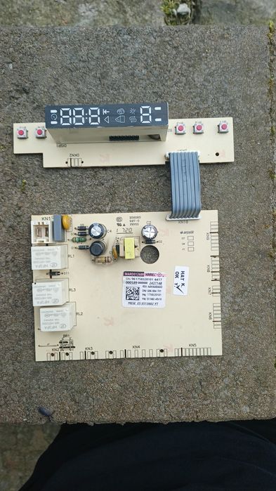 Moduł sterujący + panel wyświetlacza Beko DIN28330