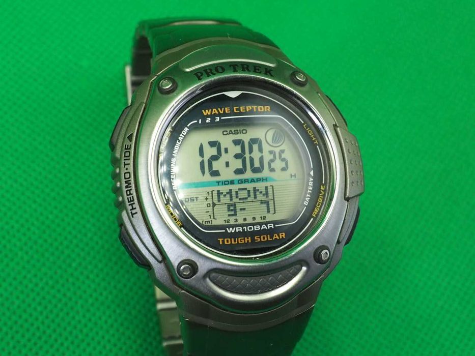 Zegarek CASIO PROTREK PRW-200 TJ solar 10bar temperatura TYTAN bransoletka