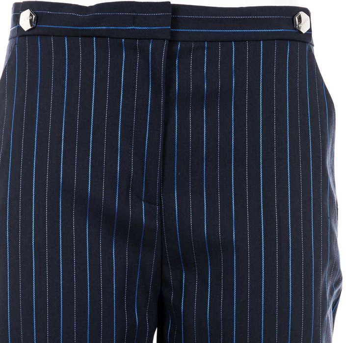 PINKO Spodnie eleganckie w paski TRIANGOLO M 38