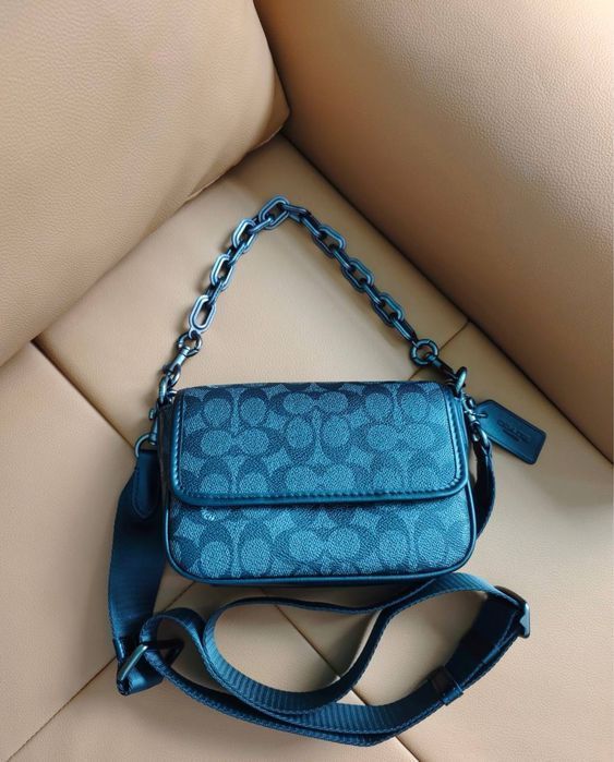 Мужская сумка coach чоловіча сумка кросбоді коач барсетка
