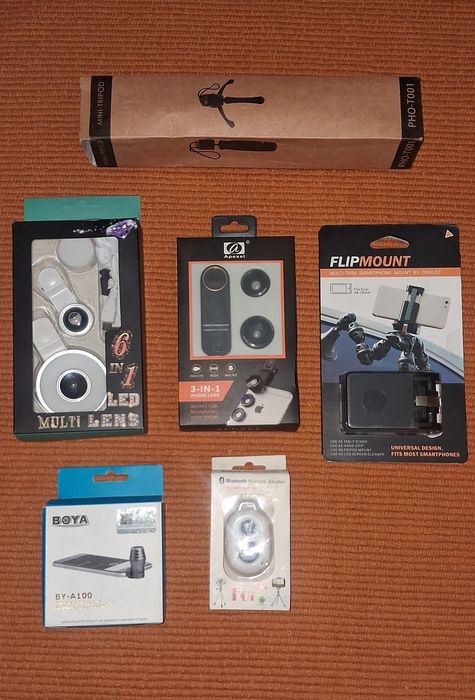 Conjunto de 6 Artigos para IPhones e Smartphones