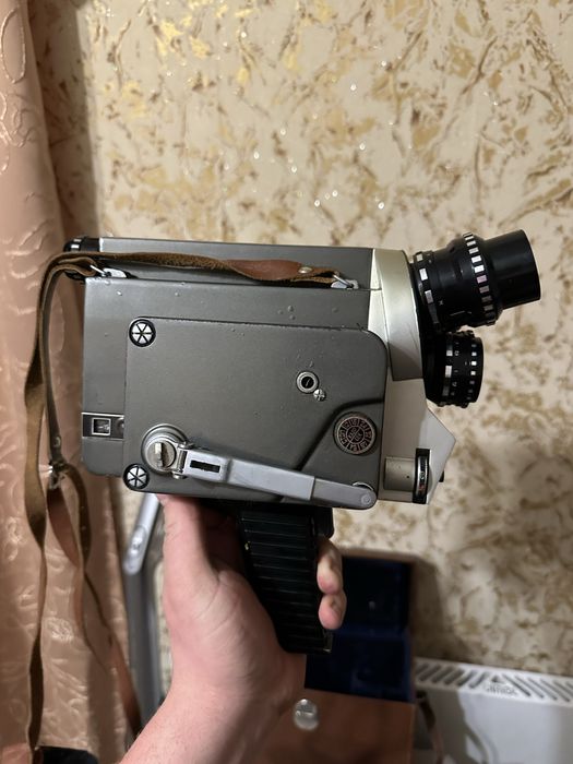 Кинокамера «Киев-16У» Антиквариат, отличный комплект, СССР