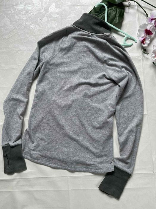 Nike dri-fit  oryginał bluza szara sportowa bawełna S rozpinana