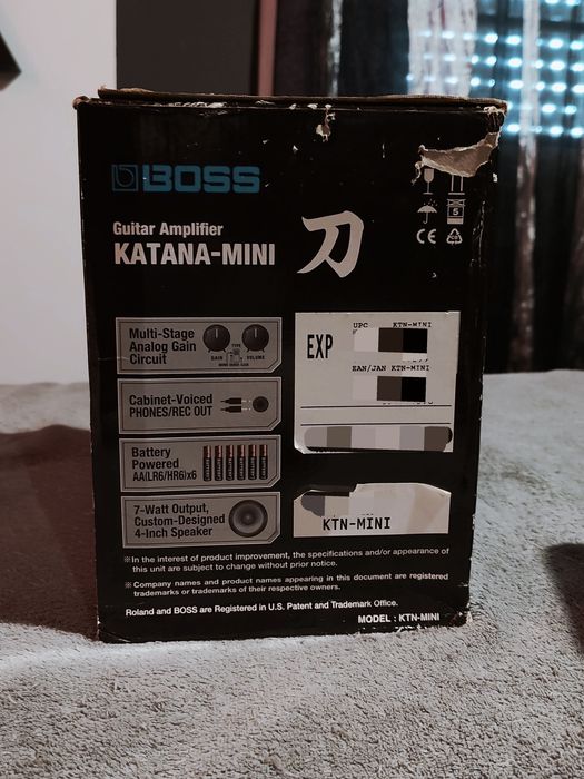 BOSS Katana-Mini (Guitar Amplifier)