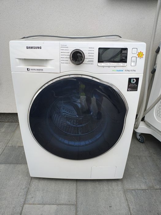 Pralko-suszarka Samsung EcoBubble – 9 kg pranie / 6 kg suszenie