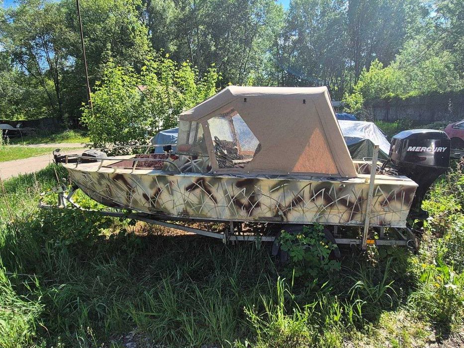 Катер Прогресс4 + Mercury 60  4T