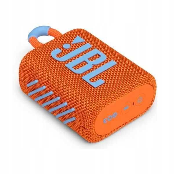 JBL GO 3 – nowy głośnik Bluetooth (pomarańczowo-niebieski)