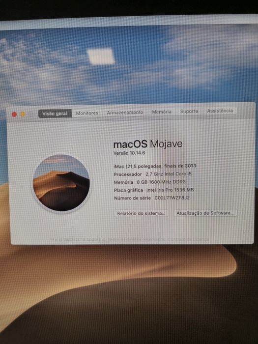 Imac 21.5" A1418