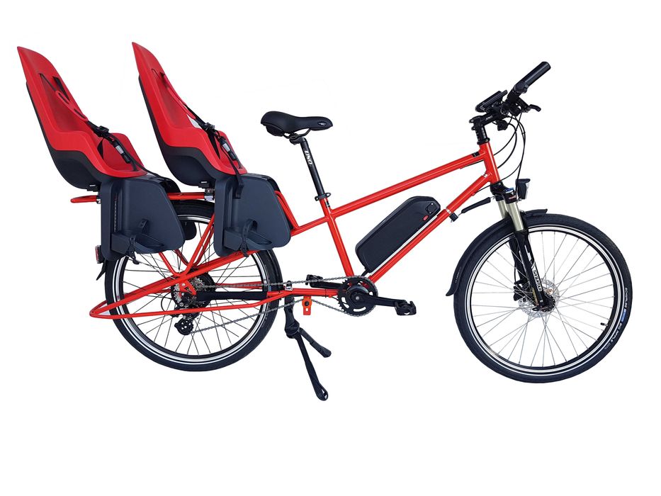Rower rodzinny 2.0 E-bike elektryczny Kargo Cargo do przewozu dzieci