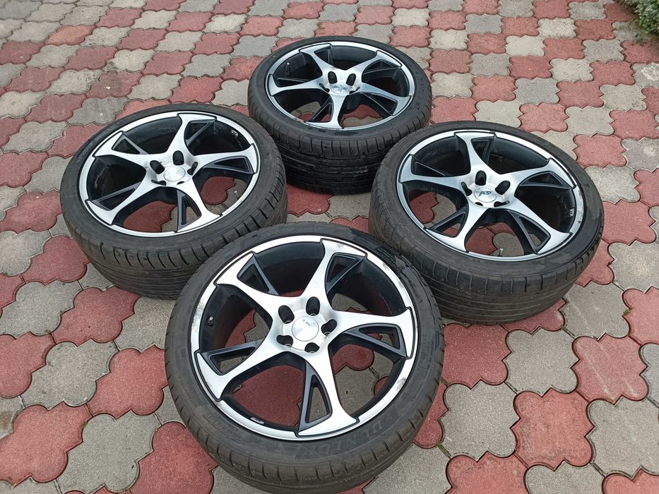 ABT 20'' 5x112 Audi VW 9J ET40 275/35/R20 A8 S8 D2 A6 Dunlop  57.1mm