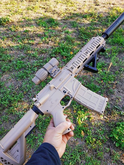 Іграшковий автомат М416 на орбізах орбіган гель бластер