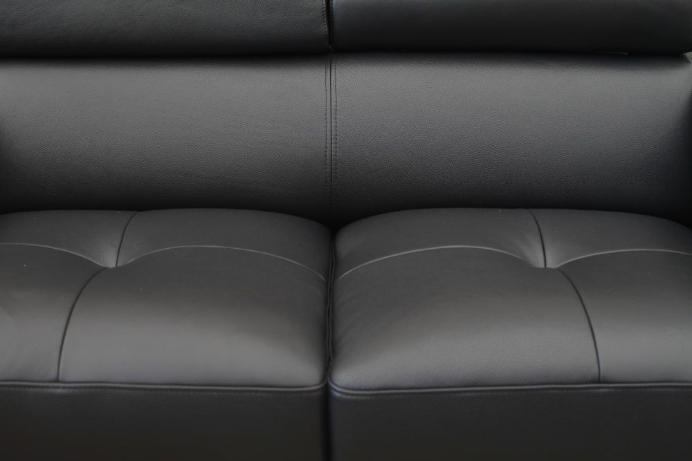 Nowoczesny Zestaw Wypoczynkowy Skóra Meble Wanat