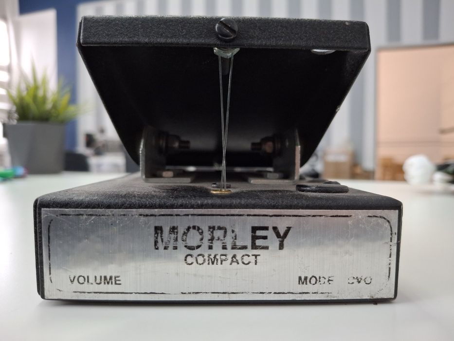 Volume Pedal Morley compact CVO lata 80. Vintage !!!