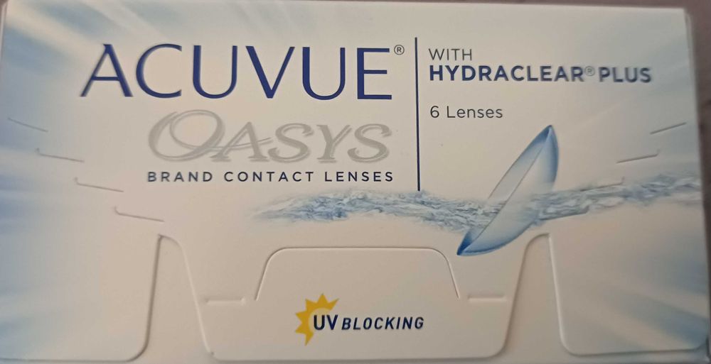 Soczewki Acuvue Oasys with Hydraclear Plus -3,75