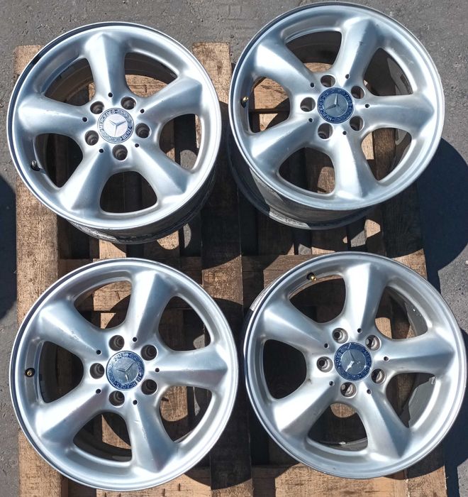 Felgi aluminiowe Mercedes OE SLK 7.0 i 8.0" x 16" 5x112 ET30 R16 4 sztuki Warszawa-Wawer odbiór/montaż/wysyłka