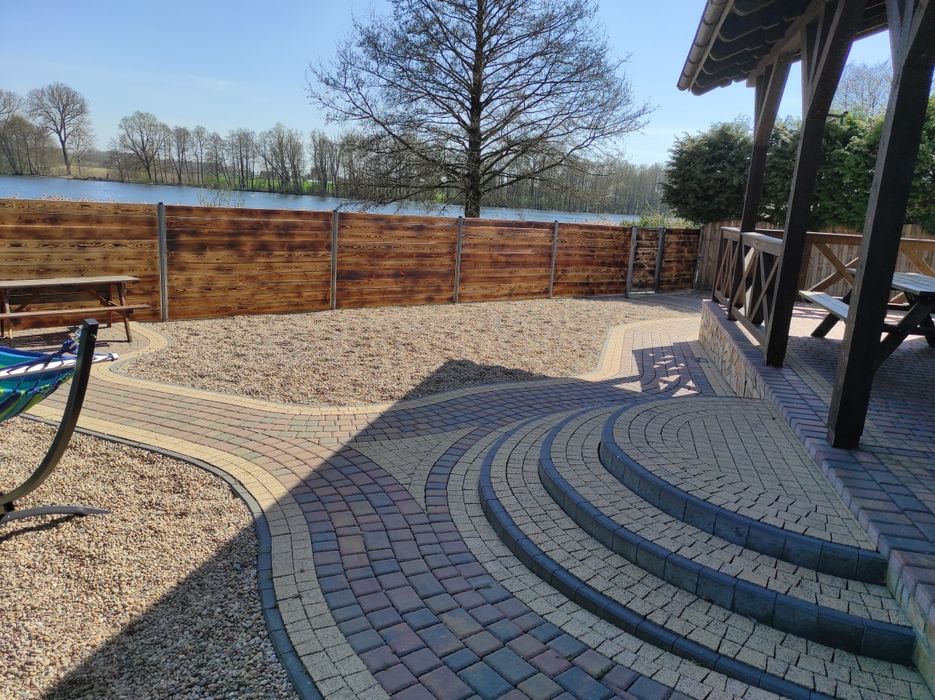 Dom nad jeziorem z prywatnym pomostem,dom z jacuzzi, dom na urlop,