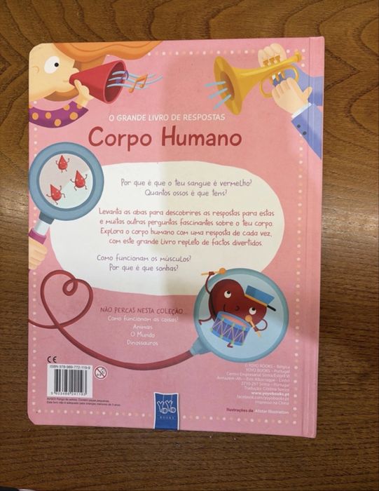 Livro “O Grande Livro de Respostas: Corpo Humano”