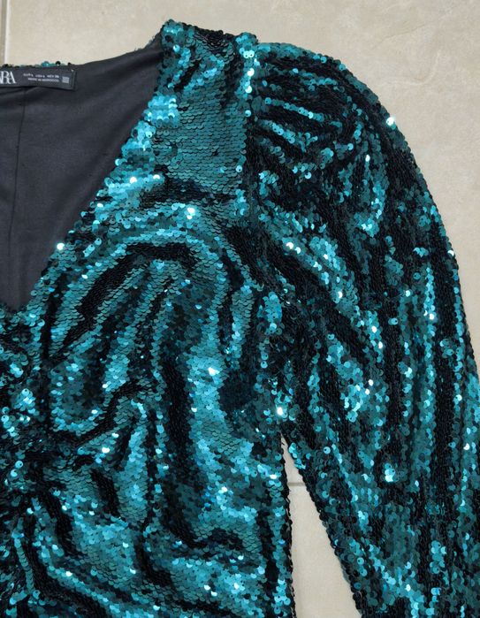 Vestido Esverdeado Novo da Zara
