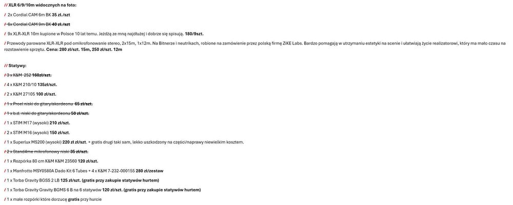 Para mikrofonów Shure KSM141