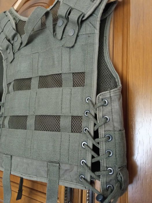 Colete táctico molle militar Exército Austríaco KAZ03 airsoft caça