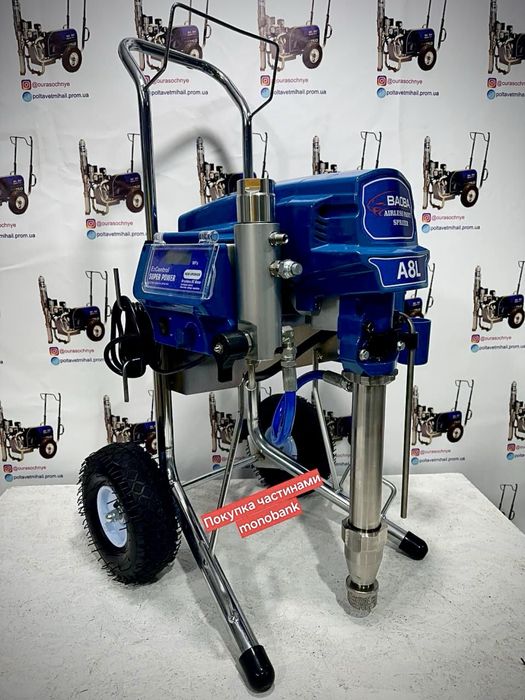 Баоба А8L Limited шпаклювальний безповітряний шпаклевочный аппарат