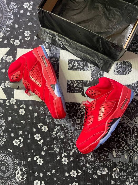 Jordan 5 retro Red Suede