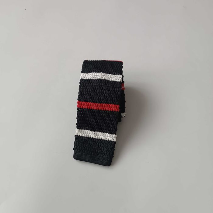 Krawat śledź dzianinowy KNIT