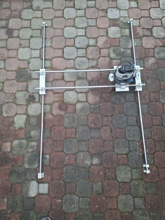 Planer frezarka do drewna na prowadnocach