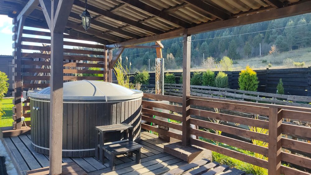 Котедж з окремою територією Будинок Карпати гори басейн річка