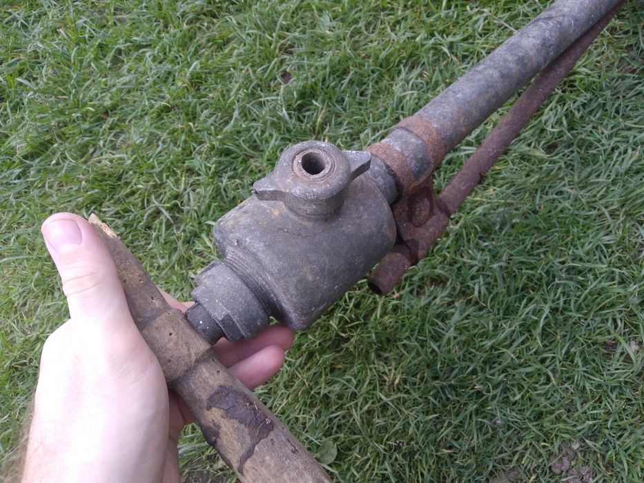 Pompa Luftschutz do wody gaśnicza ręczna hydronetka wojna światowa