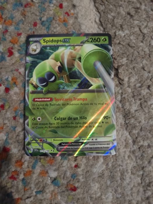 Castas de Pokémon Arcanine ex, Gyardos ex ,treinador Cinio e spidops ex
