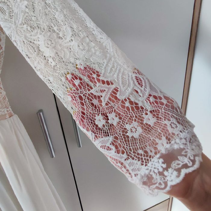 Suknia ślubna rustykalna/boho