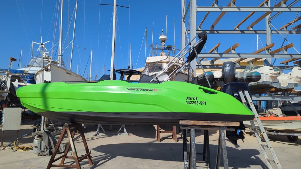Seastorm 17 HDPE + Tohatsu 60 CV