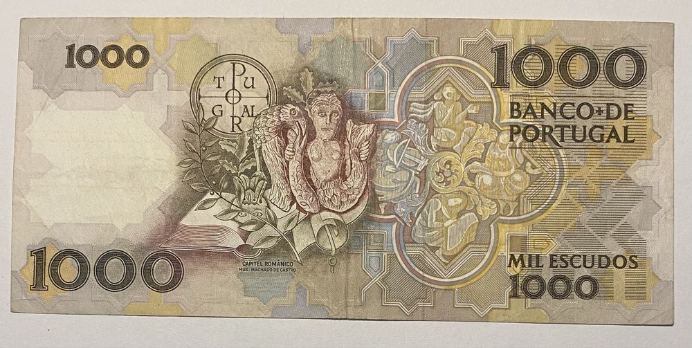 Nota 1133 - Mil Escudos 1986